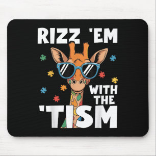 Alfombrilla De Ratón Rizz Em Con El Autismo Del Tismo Giraffe Autismo G