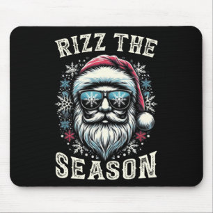 Alfombrilla De Ratón Rizz La Temporada Tonto Navidad Divertido Santa Ho