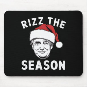 Alfombrilla De Ratón Rizz The Season Funny Navidades de Trump Santa