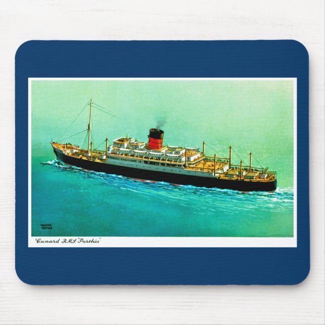 Alfombrilla De Ratón RMS Parthia (Frente)