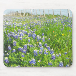 Alfombrilla De Ratón Roadside Bluebonnets