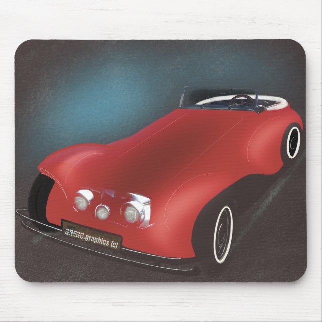 Alfombrilla De Ratón Roadster 13 Mousepad (Frente)