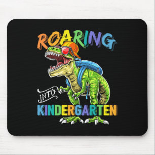 Alfombrilla De Ratón Roaring Kindergarten Dinosaur T Rex Ck A La Escuel