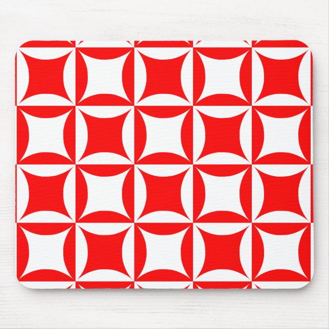 Alfombrilla De Ratón Robar a Peter para pagar el patrón rojo de Paul (Frente)