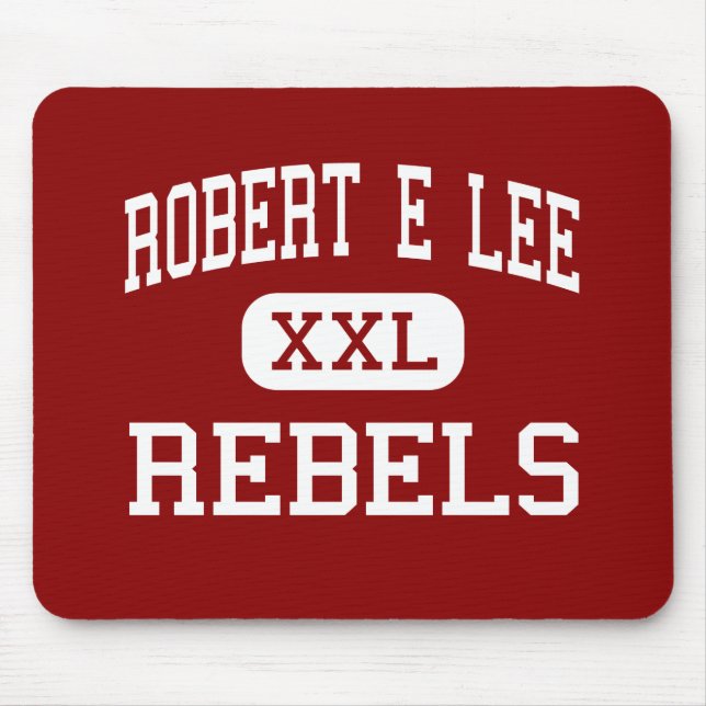 Alfombrilla De Ratón Robert E Lee - rebeldes - alto - Baton Rouge (Frente)