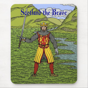 Alfombrilla De Ratón Robert el Bruce Scotland the Brave