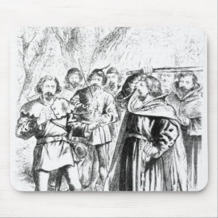 Alfombrilla De Ratón Robin Hood y rey Richard I