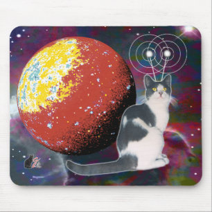 Alfombrilla De Ratón Robo-Cat Hobo Mouse Pad