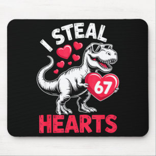 Alfombrilla De Ratón Robo Corazones 67 Día de San Valentín 67 Meme 6 7 