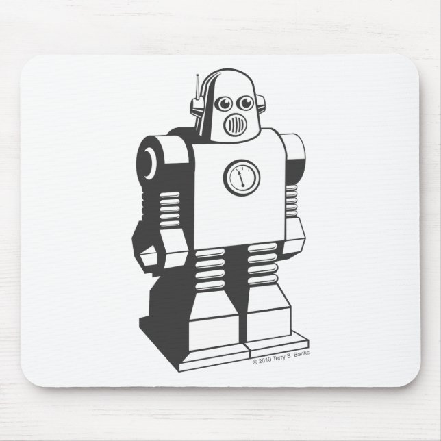 Alfombrilla De Ratón Robot (Frente)
