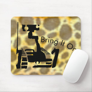 Alfombrilla De Ratón Robot 'Bring It On' Mousepad