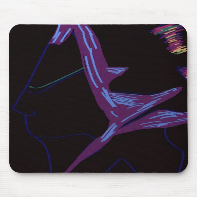 Alfombrilla De Ratón Robot Character (Frente)