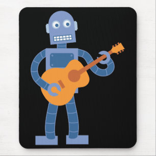 Alfombrilla De Ratón Robot de la guitarra