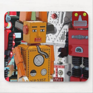 Alfombrilla De Ratón Robots Mousepad