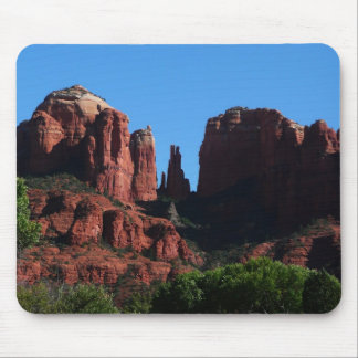 Alfombrilla De Ratón Roca de la Catedral en el Monumento Sedona Arizona