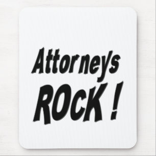 Alfombrilla De Ratón ¡Roca de los abogados! Mousepad
