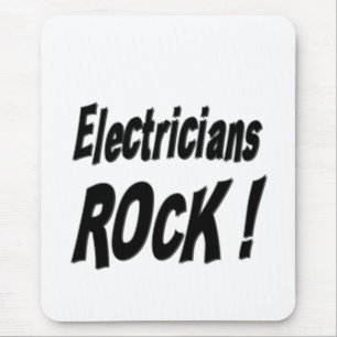 Alfombrilla De Ratón ¡Roca de los electricistas! Mousepad