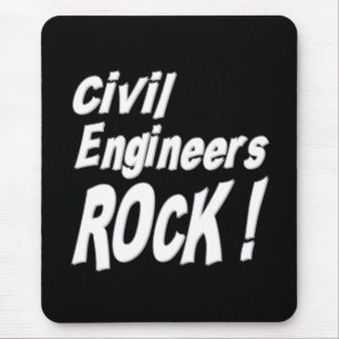 Alfombrilla De Ratón ¡Roca de los ingenieros civiles! Mousepad