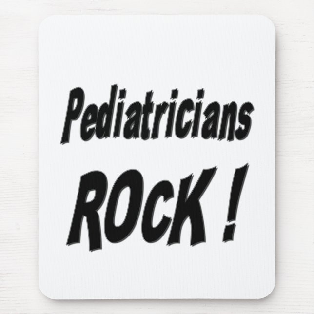 Alfombrilla De Ratón ¡Roca de los pediatras! Mousepad (Frente)