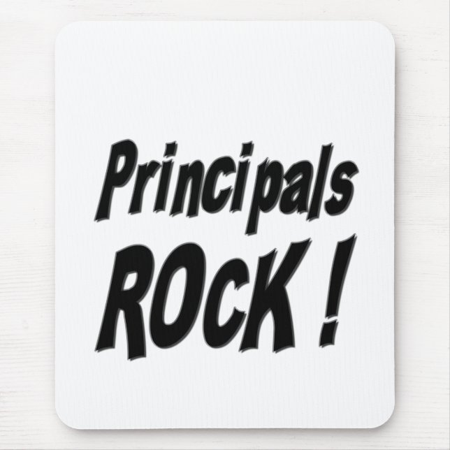 Alfombrilla De Ratón ¡Roca de los principales! Mousepad (Frente)