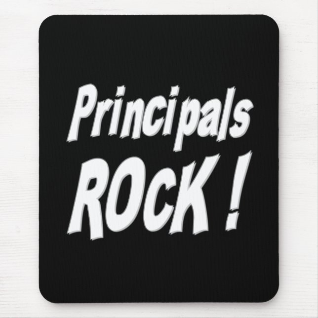Alfombrilla De Ratón ¡Roca de los principales! Mousepad (Frente)