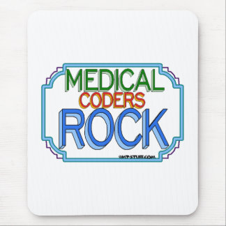 Alfombrilla De Ratón Roca médica de los codificadores