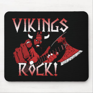 Alfombrilla De Ratón Roca Mousepad de Vikingos