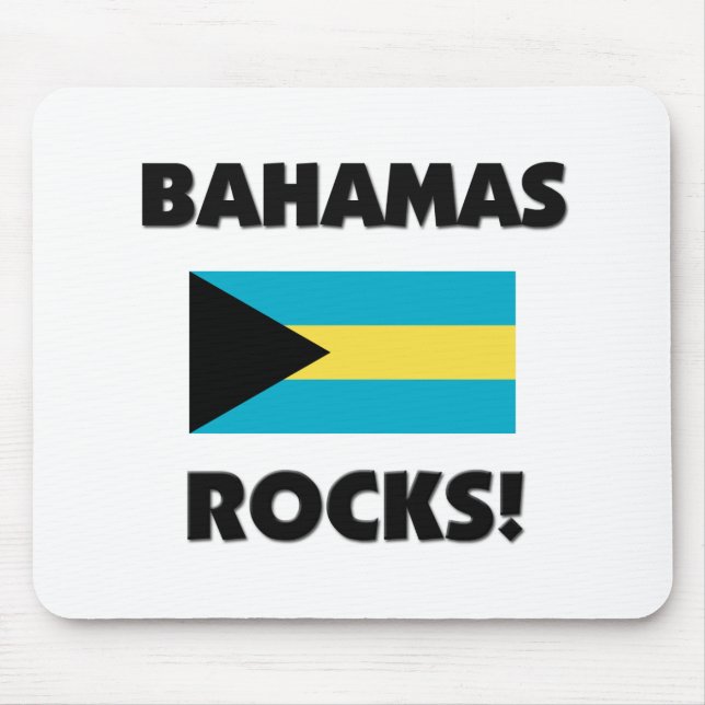Alfombrilla De Ratón Rocas de Bahamas (Frente)