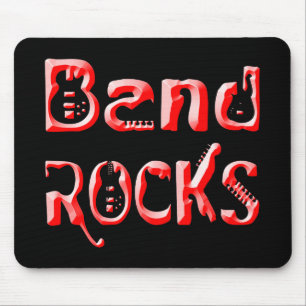 Alfombrilla De Ratón Rocas de banda