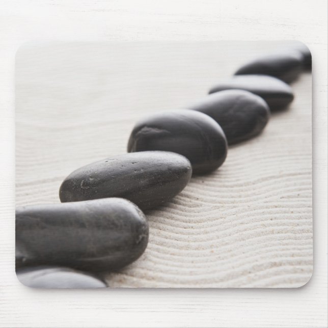 Alfombrilla De Ratón Rocas en la arena (Frente)