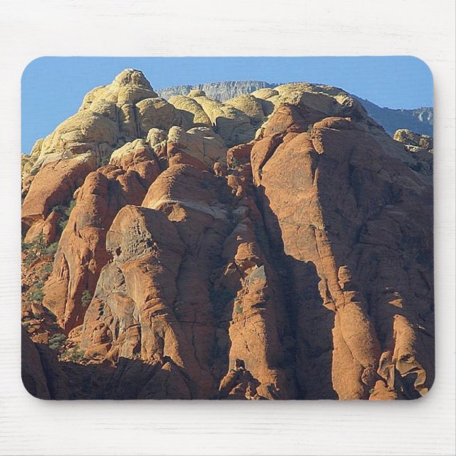Alfombrilla De Ratón Rocas rojas de Nevada Mousepad (Frente)