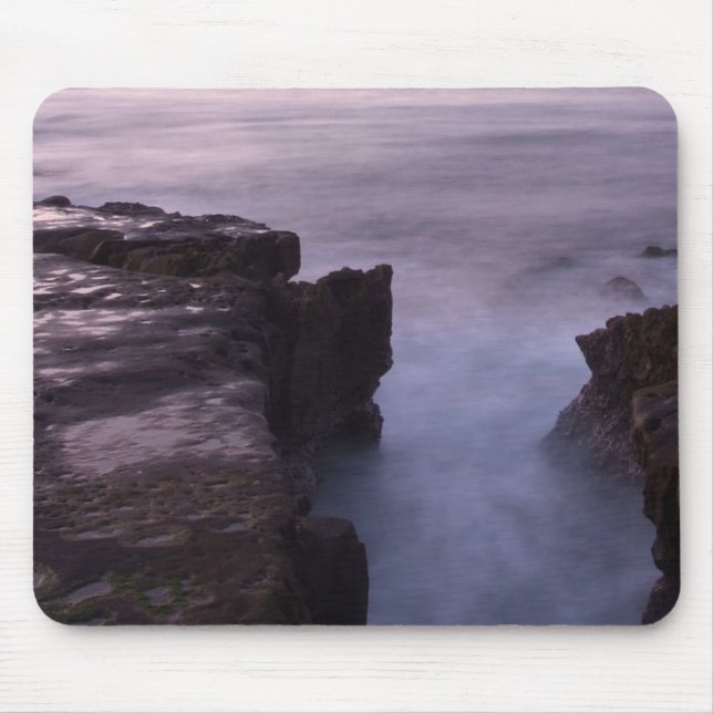 Alfombrilla De Ratón Rocas Wispy (Frente)