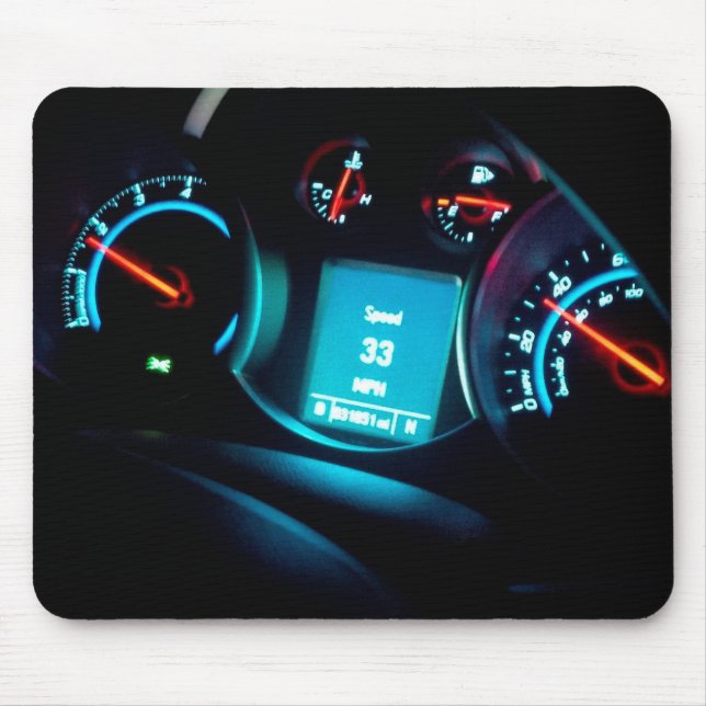 Alfombrilla De Ratón Rociada Mousepad (Frente)