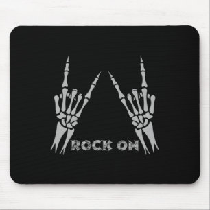Alfombrilla De Ratón Rock on Band Tees For Women Rock and Rols For Me