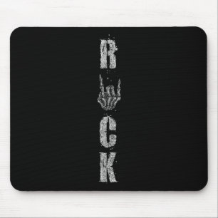 Alfombrilla De Ratón Rock on Band Tees For Women Rock and Rols For Me
