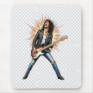 Alfombrilla De Ratón Rock star mousepad