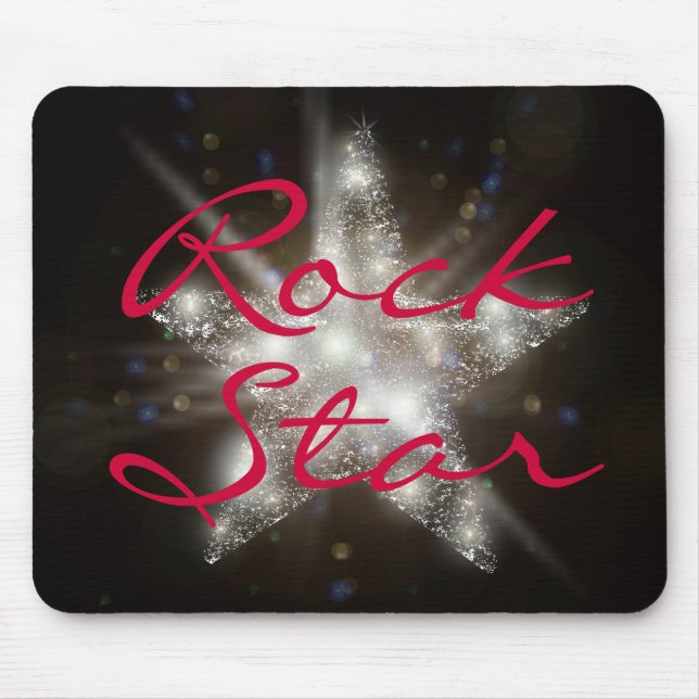 Alfombrilla De Ratón Rock Star Mousepad (Frente)