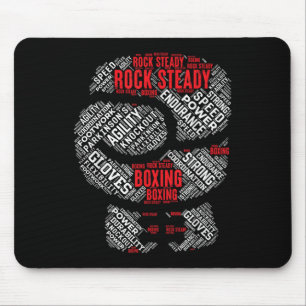Alfombrilla De Ratón Rock Steady Boxing Glove Parkinsons