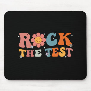 Alfombrilla De Ratón Rock The Test Teacher Test Day Test Day Testing Te
