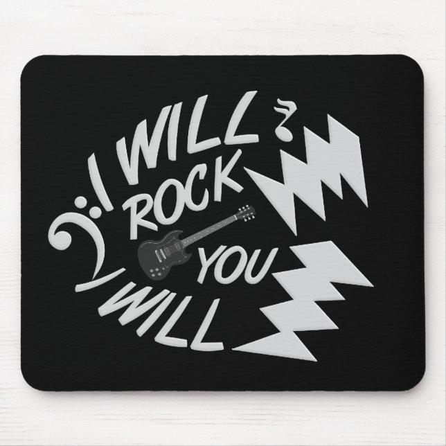 Alfombrilla De Ratón Rock You mousepad (Frente)