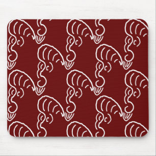 ALFOMBRILLA DE RATÓN ROCKABILLY YELL (CRIMSON)