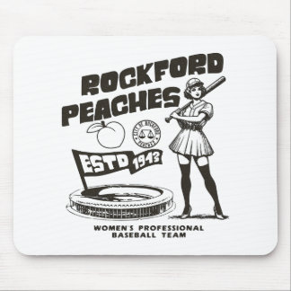 Alfombrilla De Ratón Rockford Peaches Women's Bysebyll Team 1943 - 