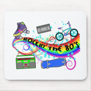 Alfombrilla De Ratón Rockin los años 80