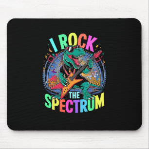 Alfombrilla De Ratón Rockstar Autismo Yo Rockeo El Espectro Profesor Re