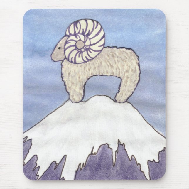 Alfombrilla De Ratón Rocky Mountain Ram (Frente)