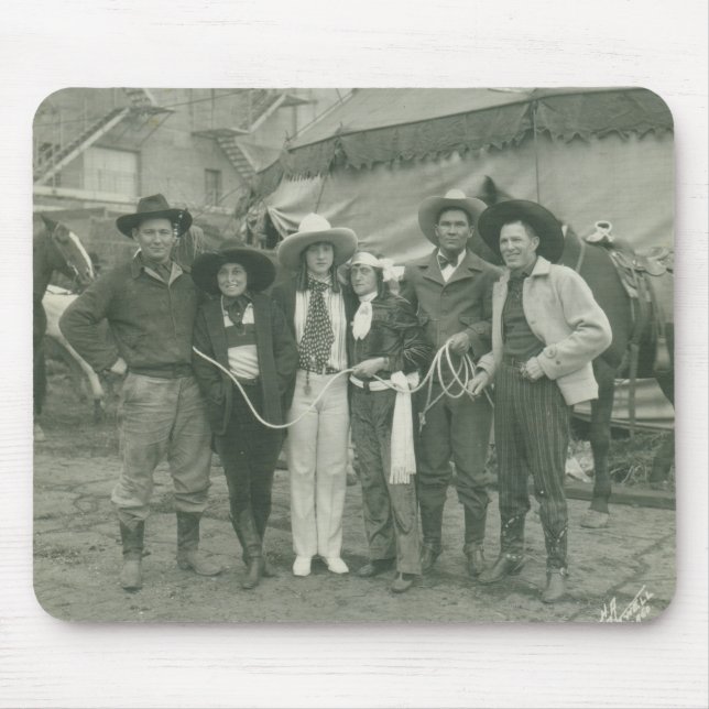 Alfombrilla De Ratón Rodeo de Chicago, 1929. (Frente)