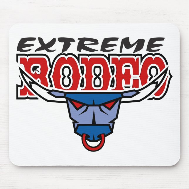 Alfombrilla De Ratón Rodeo extremo (Frente)