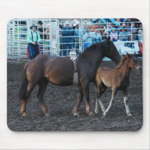 Alfombrilla De Ratón Rodeo Mare y Foal