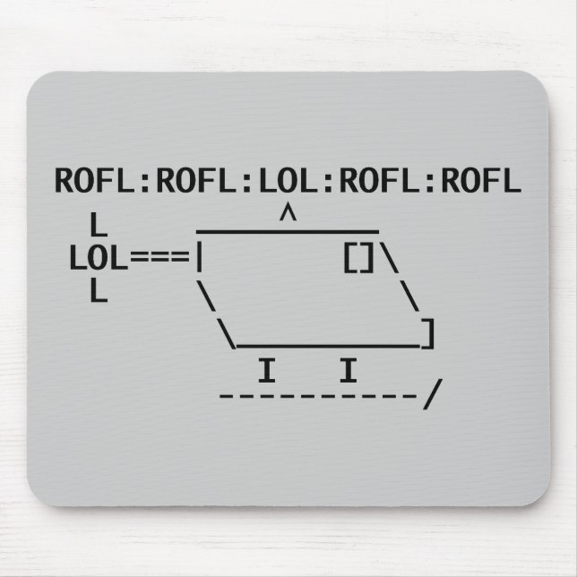 Alfombrilla De Ratón ROFLcopter (Frente)