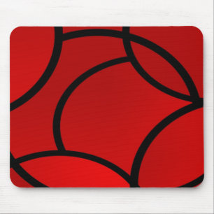 Alfombrilla De Ratón Rojo caliente